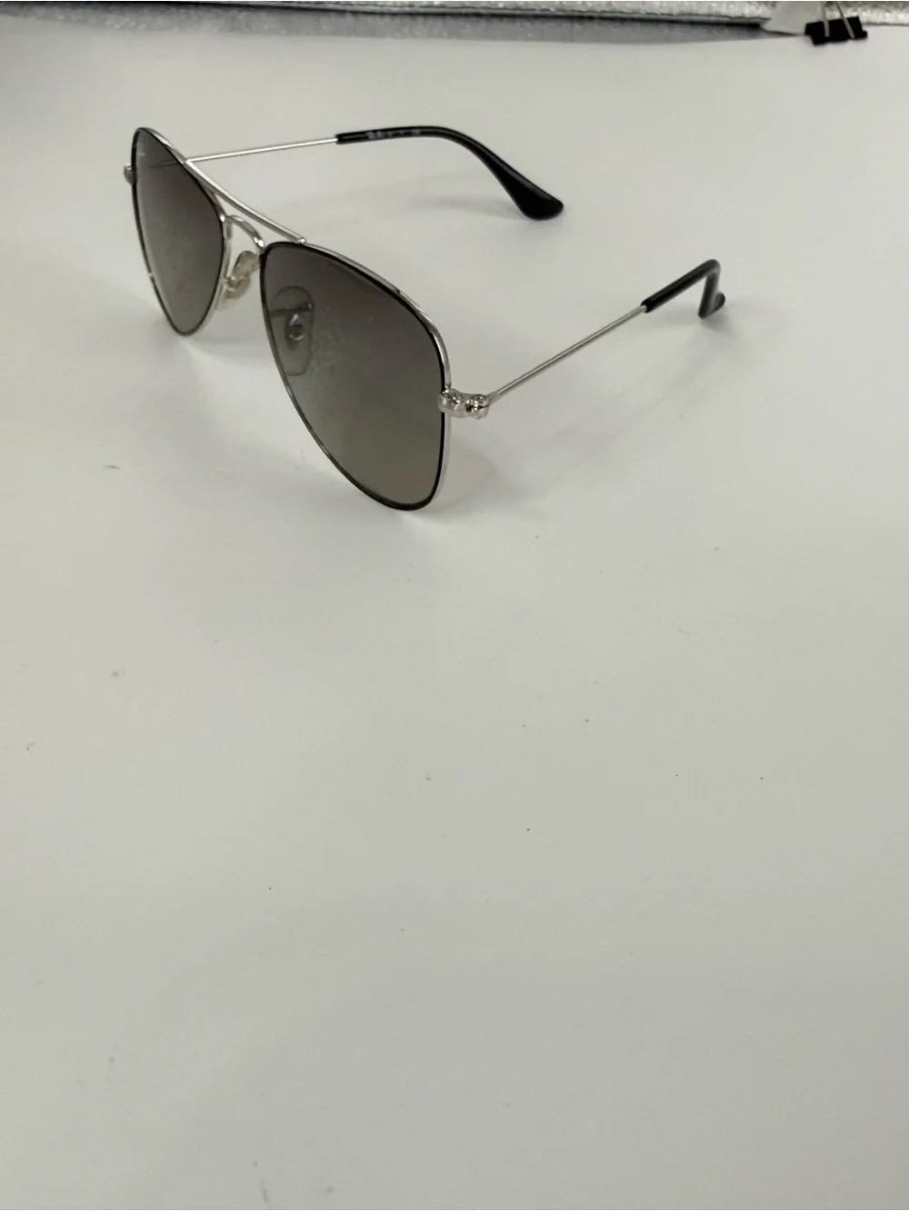 Ray Ban aviator sunglasses RJ9506S 271/11 50 13 120 2N lens scratched